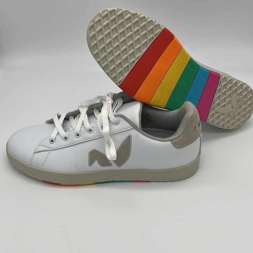 Sneakers 👟 Pride Bunny with Rainbow Sole